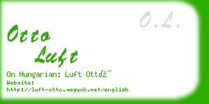 otto luft business card